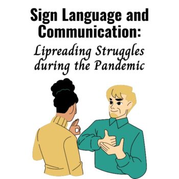 Sign language illustration